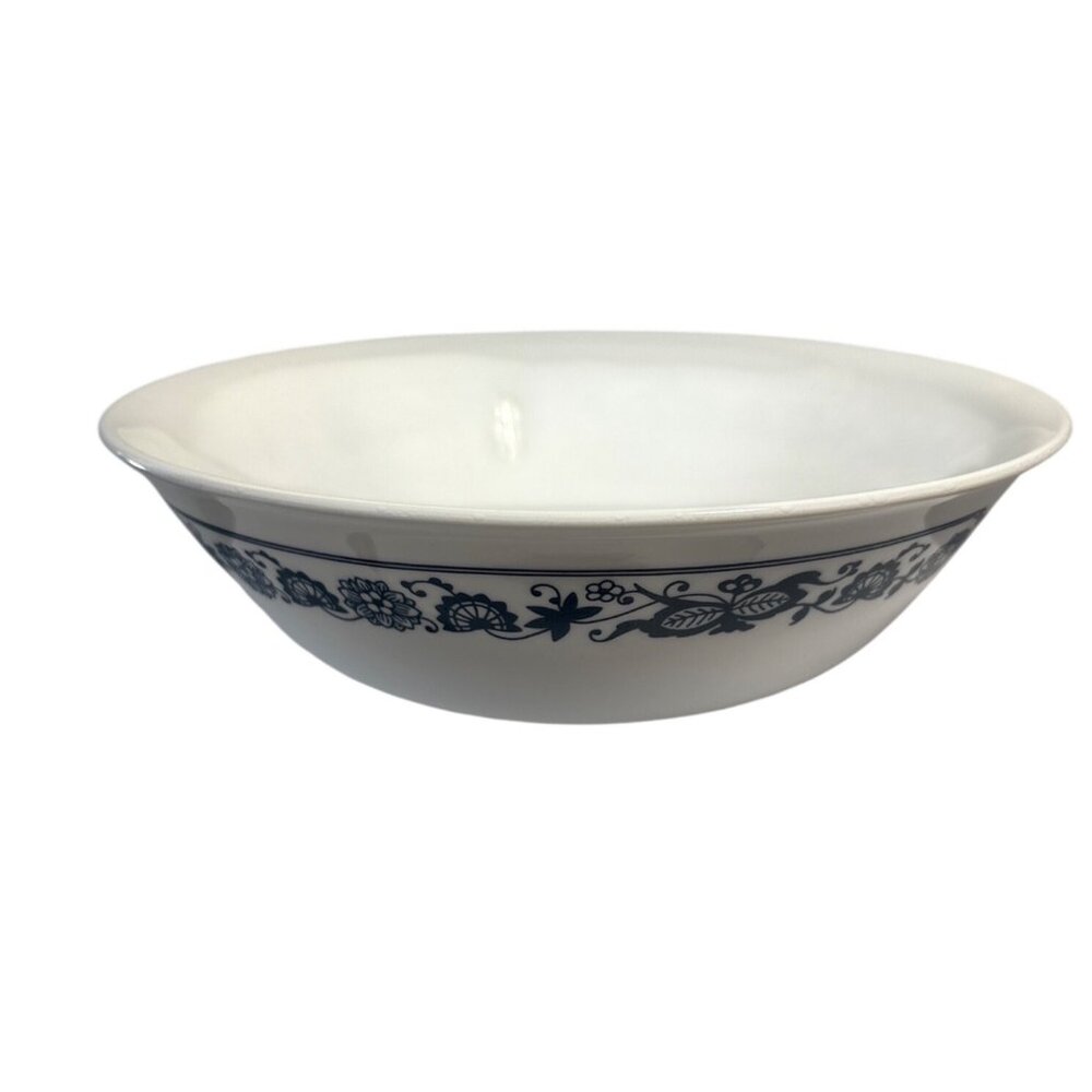 Corelle By Corning Serving Bowl Blue Onion Old Towne 8.5"